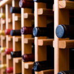 Wine in Wooden Racks